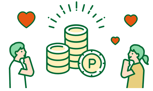 ポイントで集客力UP